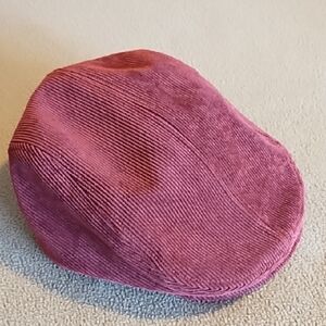 Goodfellow & Co Newsboy Cap Men's Size M / L Burgundy Corduroy Retro Golf Y2K